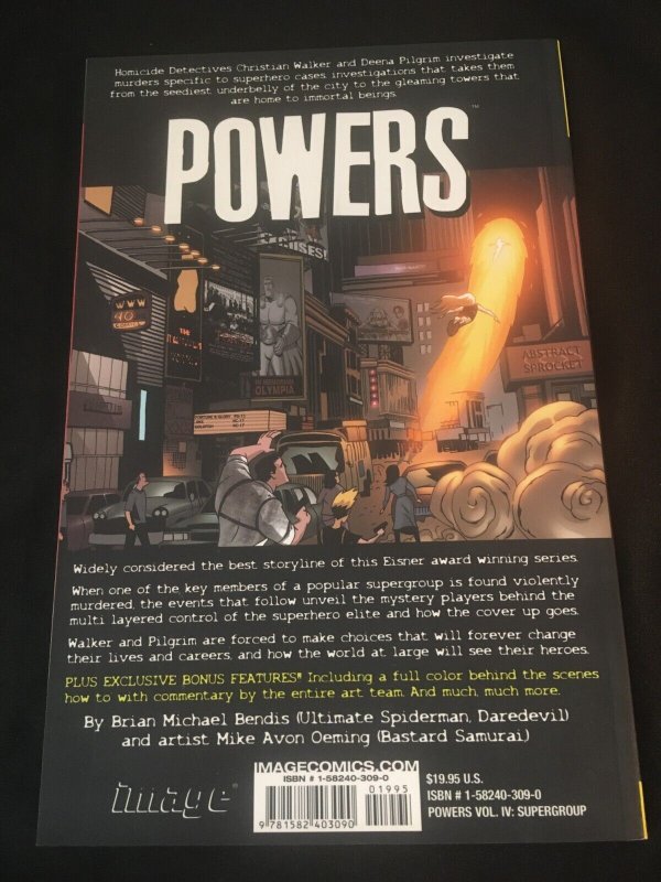 POWERS Vol. 4: SUPERGROUP Trade Paperback