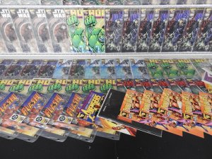 Huge Lot 180+ Wizard 1/2's, Stickers, and Various books! Avg VF+ Condition!