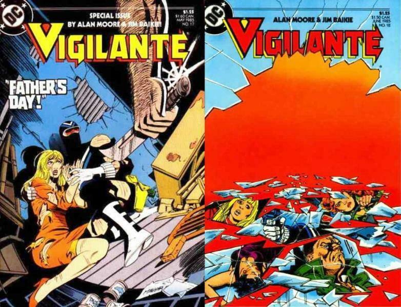 VIGILANTE 17-18 ALAN MOORE takes over Father's Day