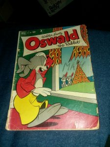 OSWALD THE RABBIT FOUR COLOR #388 DELL comics 1952 WALTER LANTZ toon golden age