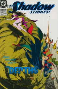 Shadow Strikes!, The #27 VF/NM ; DC | the Shadow Joe Quesada