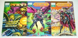 Legacy #1-2 VF/NM complete set + S.T.A.T. one-shot - majestic comics series lot