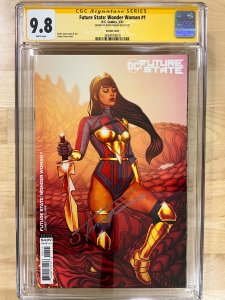 Future State: Wonder Woman #1 Frison Cover CGCSS 9.8 Signed by Jenny Frison