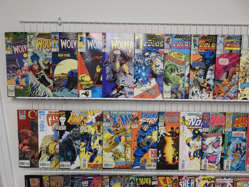 Huge Lot 190+ Comics W/ X-Men, Avengers, Venom, +More! Avg VF- Condition!