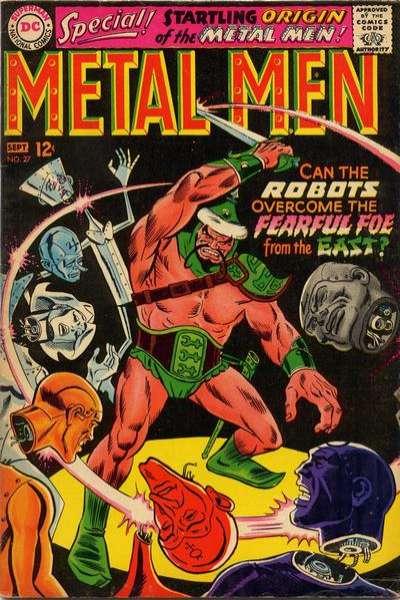 Metal Men (1963 series) #27, VG+ (Stock photo)