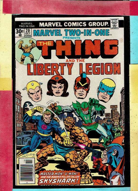 THE THING AND LIBERTY LEGION 20