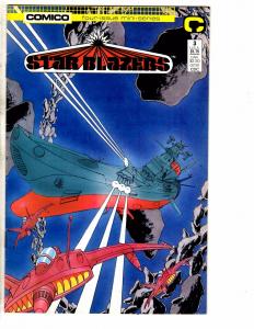 10 Indy Comics 17 2 1 3 4 Robotech Abyss Elftrek Starblazers Star Trek +++ J229