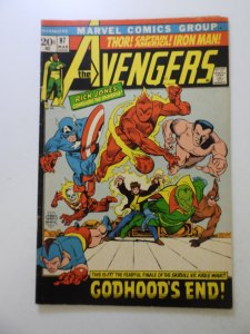 The Avengers #97 (1972) FN- condition