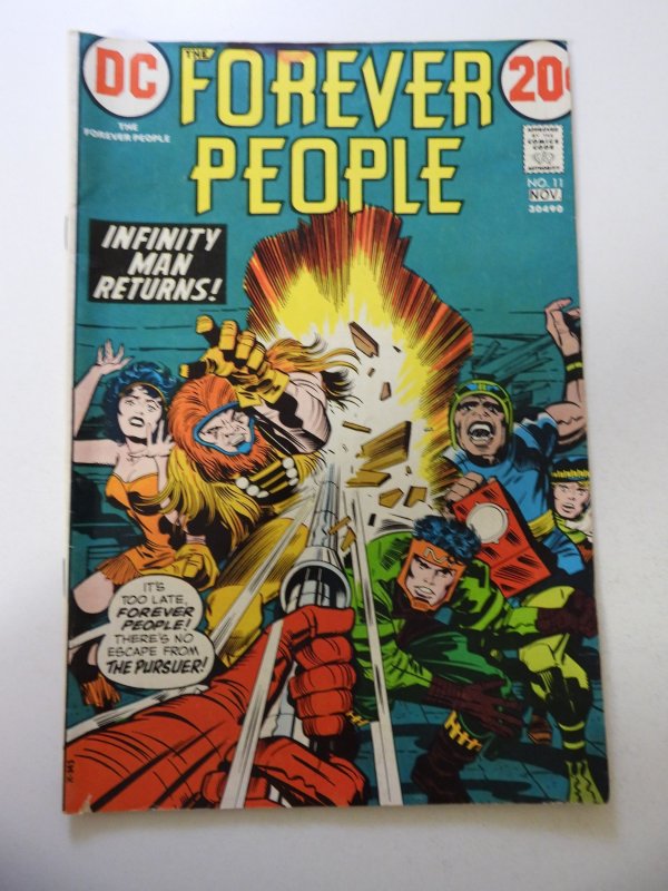 The Forever People #11 (1972) FN Condition