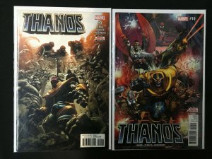 THANOS #1-2 (2ND PRINT) 3, 5, 9-12 2017 SERIES VF-N/M 8 COMICS