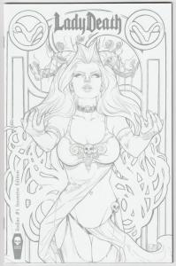 Lady Death Zodiac #1 Incentive Edition (Coffin, 2016) VF/NM