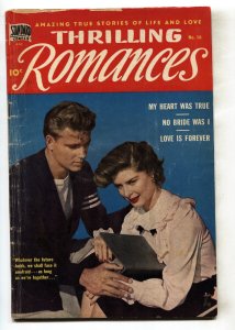 Thrilling Romances #16  1951 - Standard  -VG - Comic Book