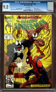 Amazing Spider-Man #362 (1992) CGC 9.8, 2nd Appearance of Carnage