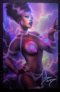 SIGNED Becca Boo #1 || Khamunaki Bride of Frankenstein Lingerie Metal || LTD 20