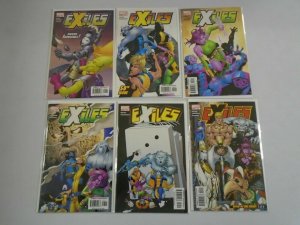 Exiles comic lot (1st series) 30 diff from:#1-55 6.0 FN (2001-05