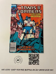 Transformers # 48 NM- Marvel Comic Book Optimus Prime Megatron Bumble 1 J222