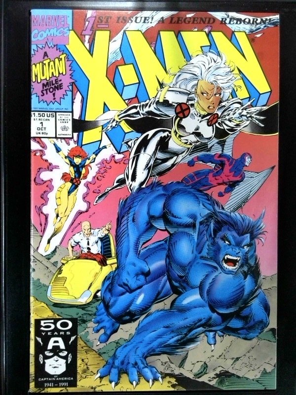 X-Men #1 Storm and Beast Cover (1991)