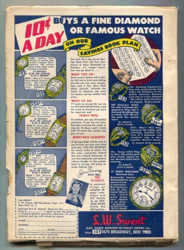 Romance Pulp July 1942- Danger Wears a Lovely Face 