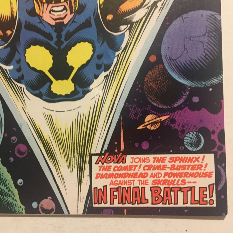 Nova #25 Final Last Issue Low Print Run High Grade 1979 Bronze Age Marvel Comics