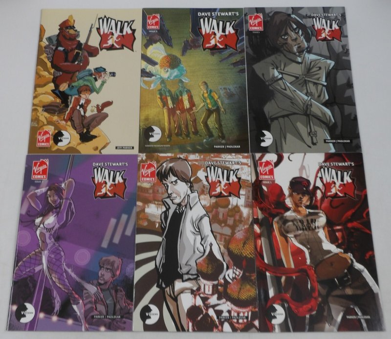 Dave Stewart's Walk In #1-6 VF/NM complete series Jeff Parker ; Virgin