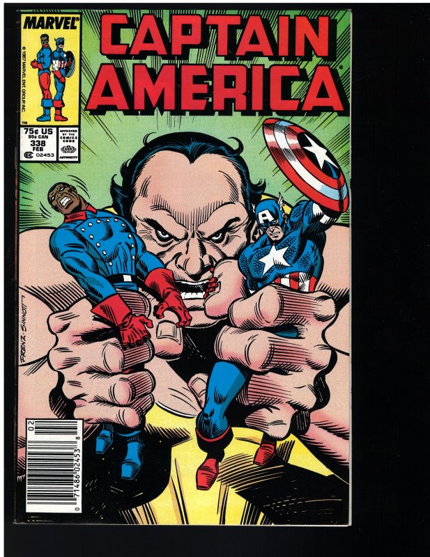 Captain America #338 (Marvel, 1988)