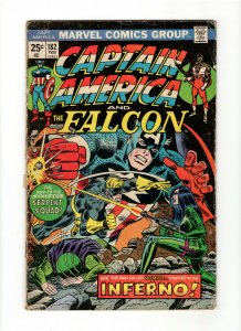 Captain America & The Falcon #182 (Marvel Comics, 1975) Low Grade 