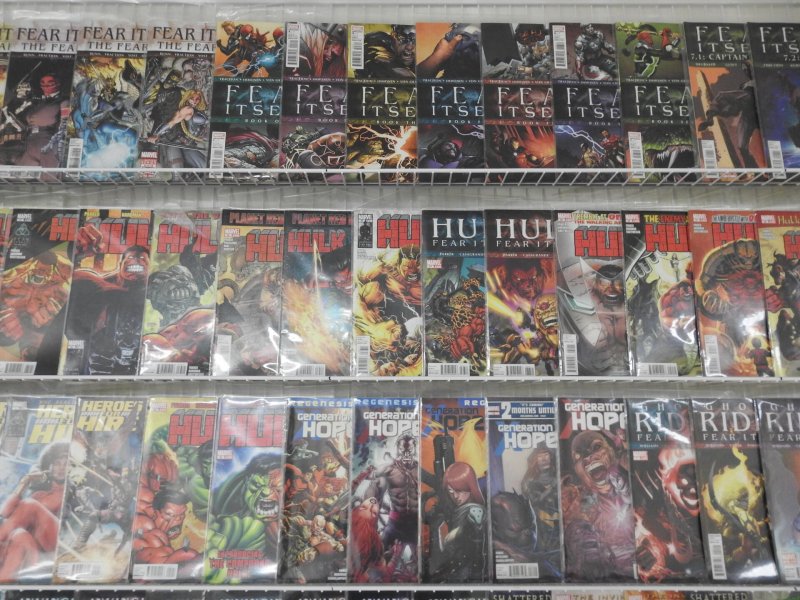 Huge Lot 210+ Comics W/ Hulk, Iron Man, Ghost Rider+ Avg VF+ Condition!!