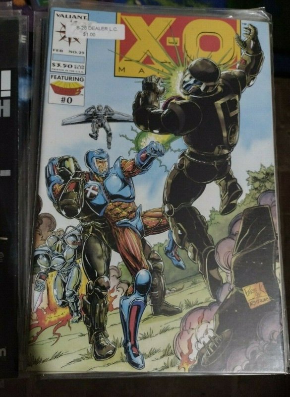 X-O MANOWAR # 25  1994 VALIANT COMICS +   ARMORINES  #0 included