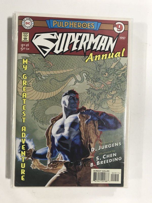 Superman Annual #9 (1997) NM3B125 NEAR MINT NM