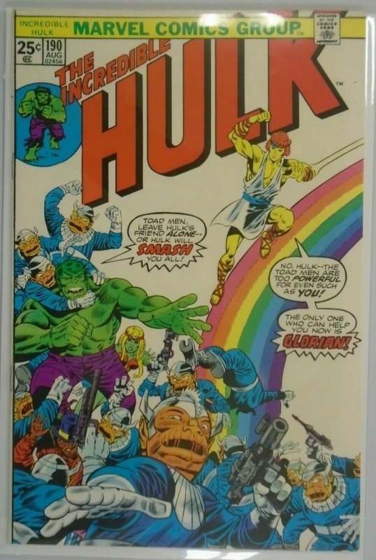 The Incredible Hulk #190 - 4.0 VG - 1975