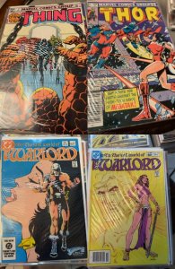 Lot of 4 Comics (See Description) Warlord, The Thing, Thor