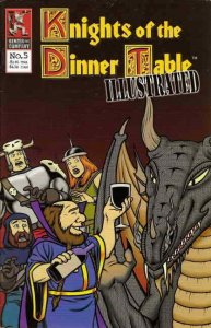 Knights of the Dinner Table Illustrated #5 FN; Kenzer and Company | save on ship