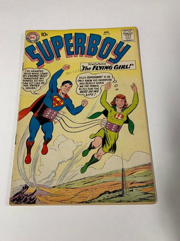 Superboy 72 4.5 Very Good + Vg+ Dc Silver Age