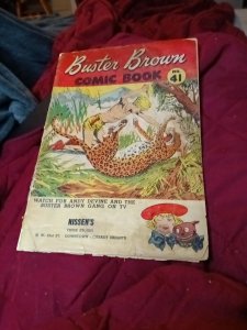 Buster Brown Comic Book #41 Silver Age Promotional Shoe 1959 Reed Crandall Art