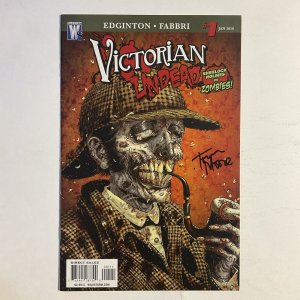 Victorian Undead 1  2010 Signed by Tony Moore Wildstorm NM near mint
