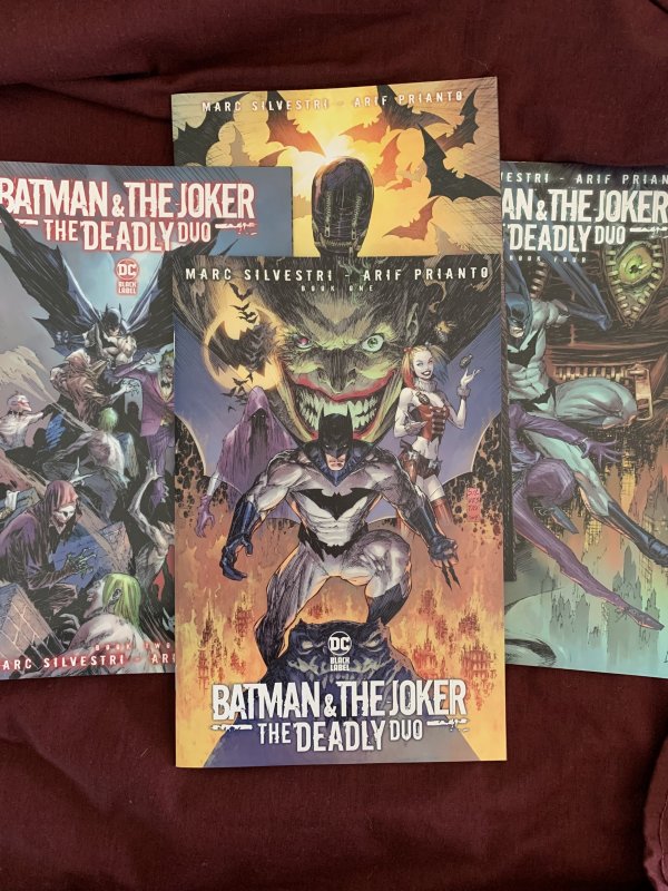 Batman & the Joker: The Deadly Duo #1, 2, 3, 4 (2023)