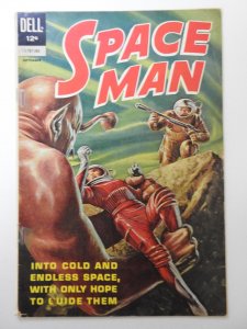 Space Man #3 (1962) Awesome Cover! Staples Added! VG- Condition!