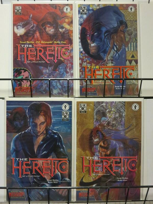 HERETIC (1996 BLANC NOIR/DH) 1-4 STELFREEZE complete!