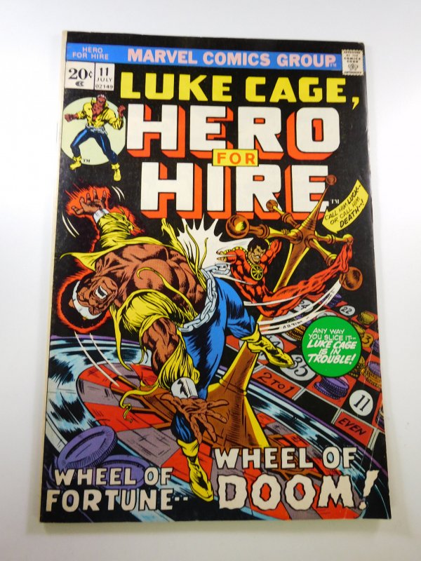 Luke Cage, Hero For Hire #11 VG+