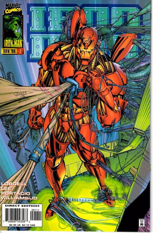 Lot Of 9 Iron Man Marvel Comic Book #1 2 3 5 6 7 8 9 10 Thor J199