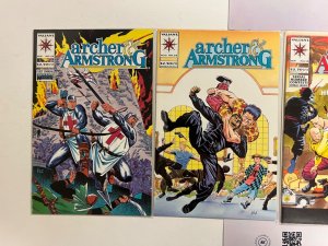 4 Archer & Armstrong Valiant Comic Books # 13 14 24 25 81 JS33