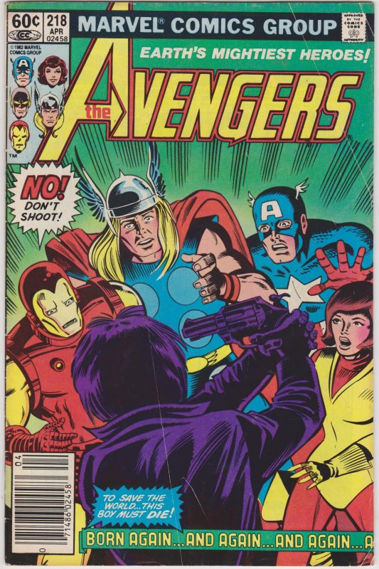 The Avengers #218 (1982)