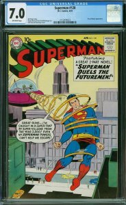 Superman #128 (DC, 1959) CGC 7.0