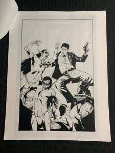 1999 NIGHTFALL The Black Chronicles FVF 7.0 Homage Comics B&W Advance 24pgs