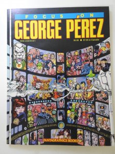 Focus On George Perez Team Book Master Artist!! Bio Sharp VF + Condition!