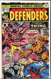 The Defenders #20 (1975) The Defenders