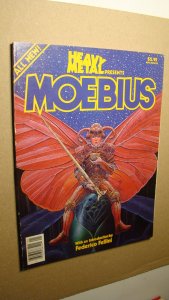 HEAVY METAL PRESENTS MOEBIUS *HIGH GRADE* MOEBIUS ART RARE 1981