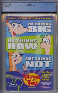 HULK #1 CGC 9.6 2008 1ST RED HULK