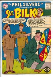 Sgt. Bilko #4 1958-DC-From the Phil Silvers TV Series-Slight spine roll-VG/FN