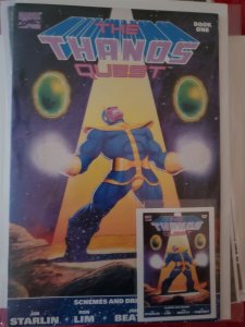 Thanos Quest Schemes and Dreams #1 Marvel (90) Condition VF/NM